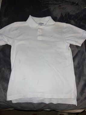 Izod White Kids Polo Shirt